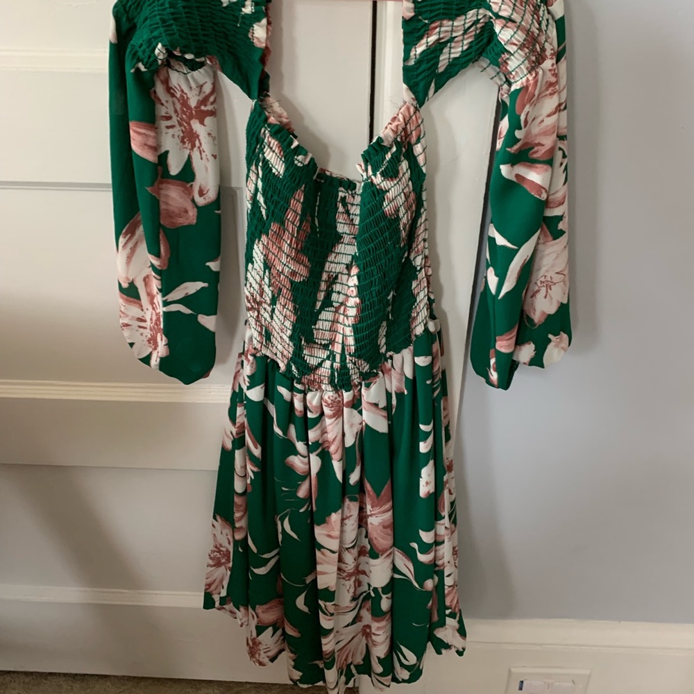 OFF THE SHOULDER FLORAL DRESS